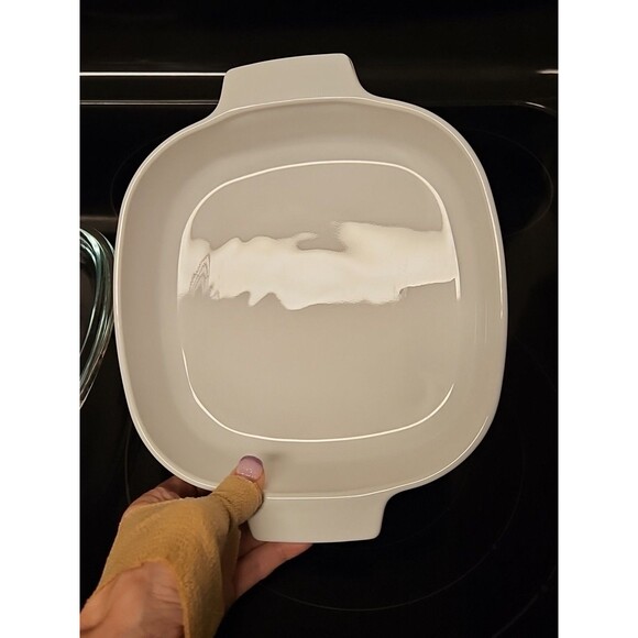 Vintage CorningWare L'Echalote A-8-B 1.4 L Spice Of Life Dish With Glass Lid - Picture 6 of 11